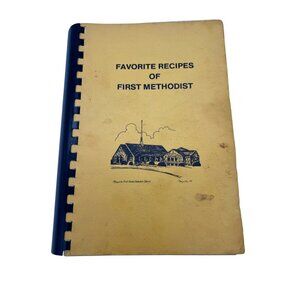 1984 Favorite Recipes First Methodist Maryville TN Vintage Church Cookbook
